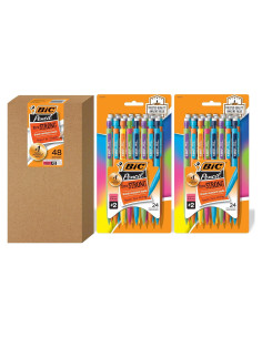Lápices Mecánicos BIC Xtra-Fuerte 0.9mm, Paquete de 48