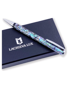 Bolígrafo LACHIEVA LUX de Concha de Abulón - Regalo Premium