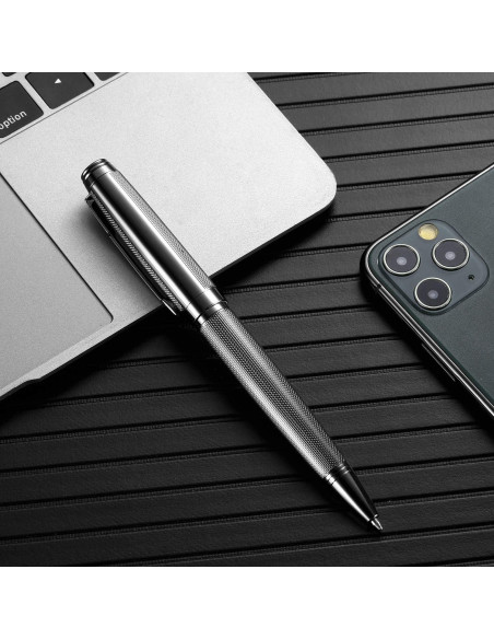 Bolígrafo Retráctil de Acero Inoxidable Nekigoen B2 con Recargas