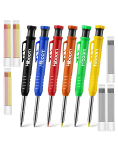 Kit de Lápiz de Carpintero Hiboom con 36 Recargas 2.8mm