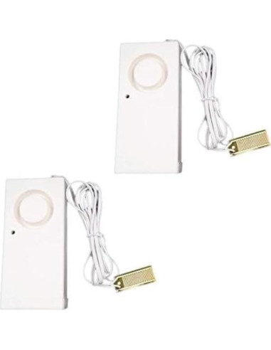 Ximimark Alarma de Fuga de Agua 2Pcs 120dB Detección Inundación