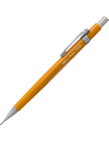 Conjunto de Lápices Mecánicos Pentel P200 - 4 Tamaños 0.3/0.5/0.7/0.9mm
