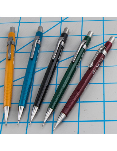 Lápiz Mecánico Pentel P207BP2K6 0.7 mm Azul - 2 Unidades