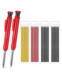 Juego de Lápices Mecánicos Patelai 26 Piezas para Carpintería