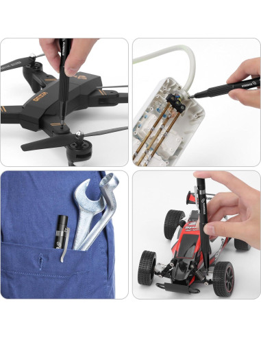 STREBITO Juego de Destornilladores 13 en 1 Ergonómico