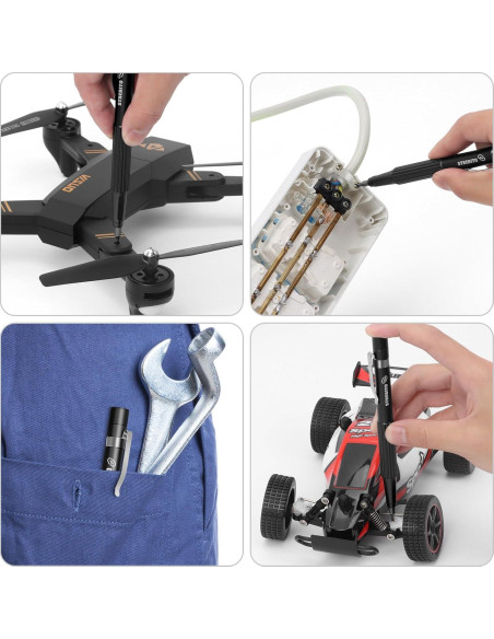 STREBITO Juego de Destornilladores 13 en 1 Ergonómico