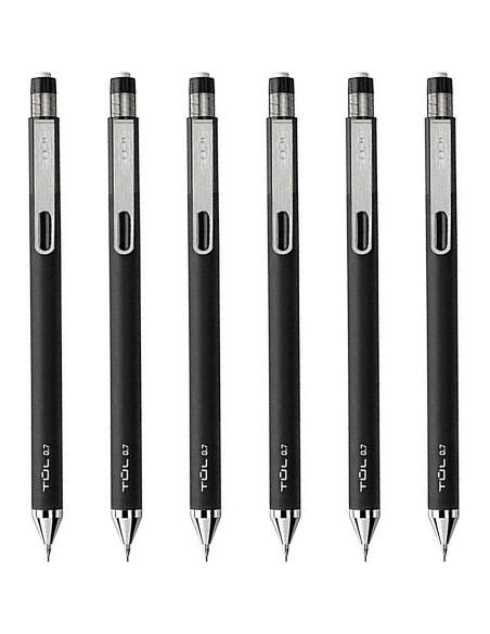 Paquete de Lápices Mecánicos TUL 0.7mm + Recargas Borrador