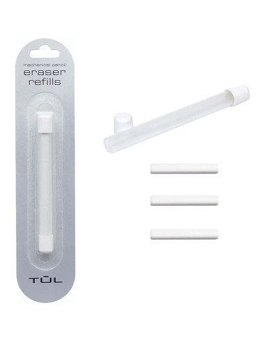 Paquete de Lápices Mecánicos TUL 0.7mm + Recargas Borrador