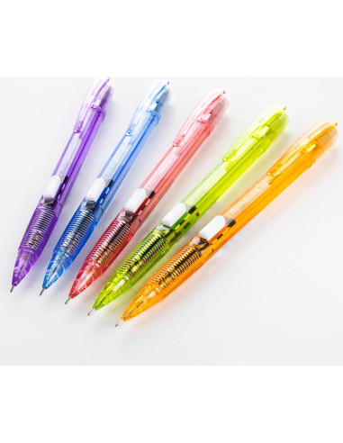 Lápiz Mecánico Pentel Techniclick 0.7mm - Paquete de 5 Unidades