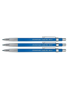 Lápiz Mecánico Técnico Staedtler Mars 780, 2mm, Paquete de 3