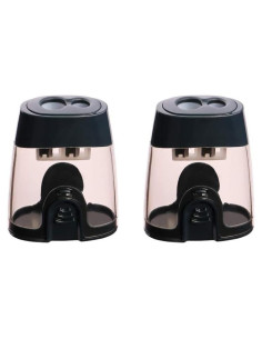 Sacapuntas Manual Eagle TYEL8001, 2 Agujeros, Paquete de 2