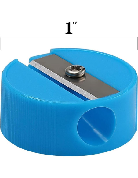 150 Sacapuntas Mini Manuales de Colores XAJH para Aula