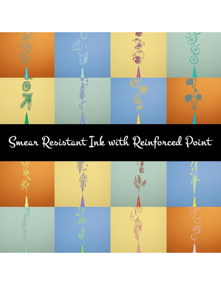 Bolígrafos Aromatizados Paper Mate Flair Nature Escape, 16 Colores