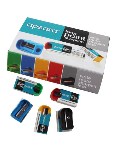 Afiladores de Punta Larga Apsara - Paquete de 20 Unidades