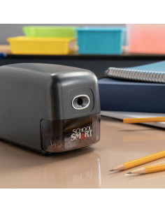 Sacapuntas Eléctrico School Smart 14x9.5x19.7cm Negro 2