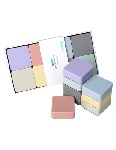 Borradores de Pizarra Blanca Ddaowanx - Paquete de 8 Colores