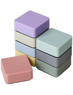 Borradores de Pizarra Blanca Ddaowanx - Paquete de 8 Colores 2