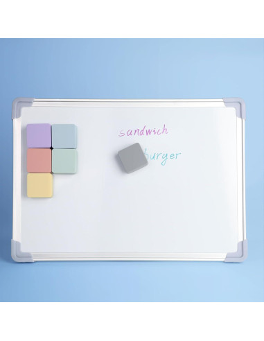 Borradores de Pizarra Blanca Ddaowanx - Paquete de 8 Colores