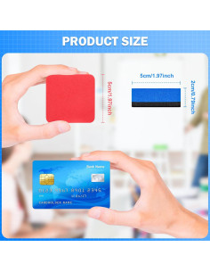 Borradores de Pizarra Blanca Magnéticos EAONE - 48 Piezas 2