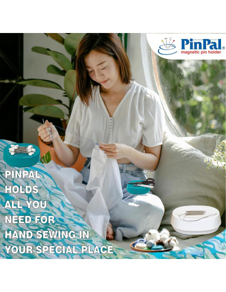Soporte Magnético para Alfileres Blue Feather PinPal Turquesa