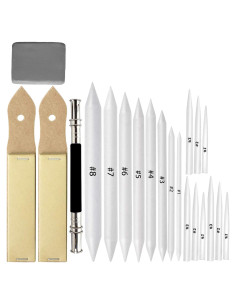 Juego de Dibujo 21 Piezas VENCINK con Puntas y Tortillones