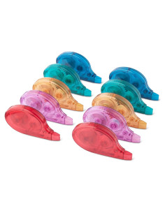 Cinta Correctora Blanca Amazon Basics - Paquete de 10 Rollos