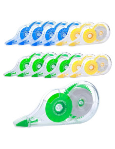 Cinta Correctora Blanca Jovanssen 12 Metros - Paquete de 12