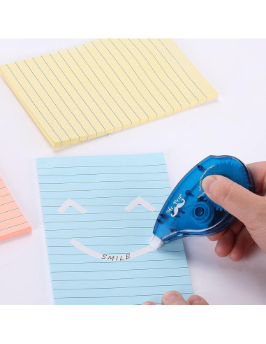 Cintas de Corrección Mr. Pen, Paquete de 7, 10 m, Blanca