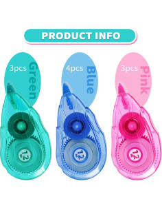 Cinta Correctora Sifniea Paquete de 10 Unidades 12m 2