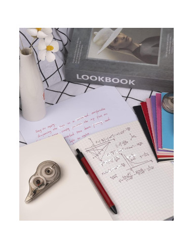 Cinta Correctora Lzerking Blanca 6 Unidades 10m 0.5cm Ancho