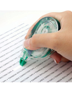 Recarga Cinta Correctora Tombow 68666 4mm x 12m Blanca 2