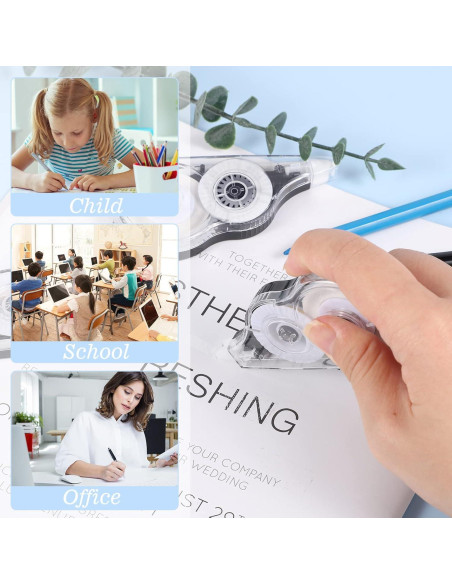 Cintas Correctoras BESARME 12 Piezas 12m cada una