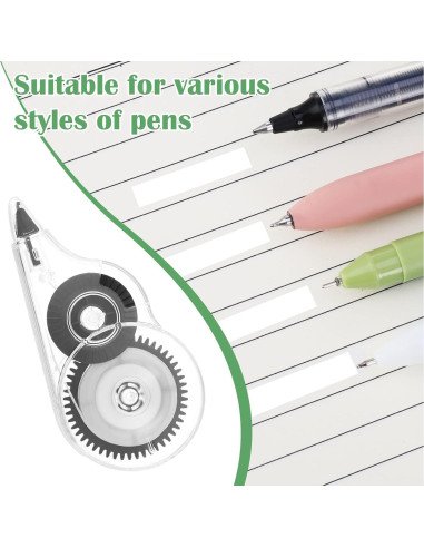 Cinta Correctora Auroray 36 Unidades 0.5 x 120 mm con Tapa