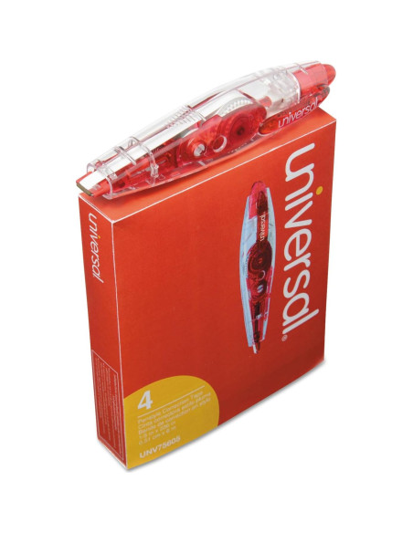 Cinta Correctora Retráctil Universal 600 cm 4/Paq