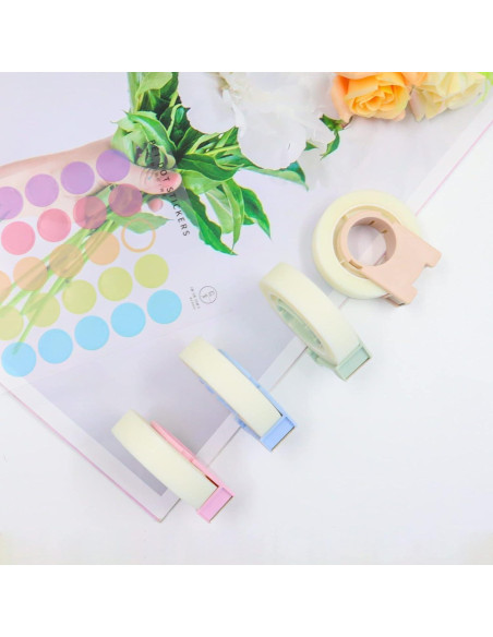 Paquete de 4 Cintas Invisibles BangBoom 12mm x 18m con Dispensador