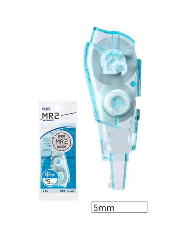 Corrector de Cinta Roller Plus MR2 5mm x 6m con 3 Recargas