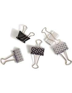 Set de 36 Clips de Carpeta U Brands 32mm Marroquín Variado 2