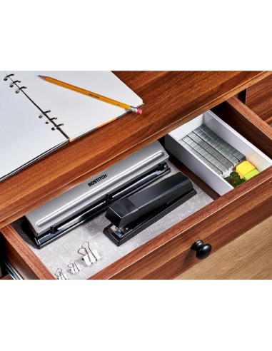 Grapadora de Oficina Bostitch 3713 Sin Atascos Negra 25 Hojas