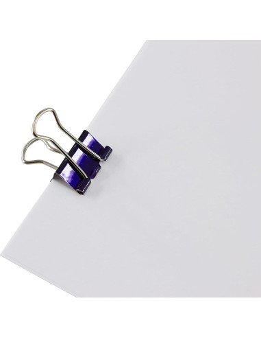 Mini Clips de Carpeta Baumgartens BAU29710 1.27 cm 12 Piezas