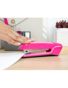 Grapadora Bostitch B210R-PINK 3 en 1 Rosa con 420 Grapas 2