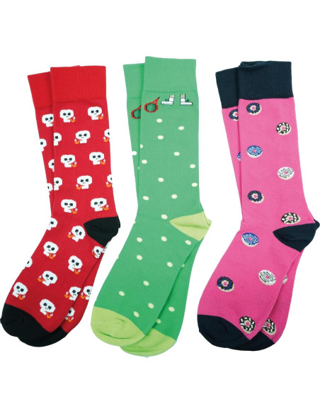 Calcetines Coloridos Yax Socks para Hombres Talla Única