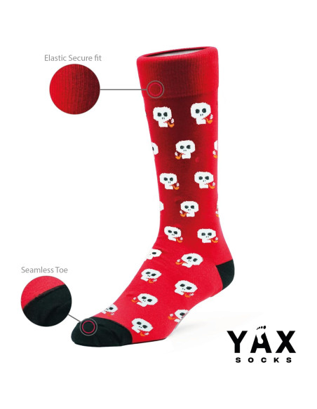Calcetines Coloridos Yax Socks para Hombres Talla Única