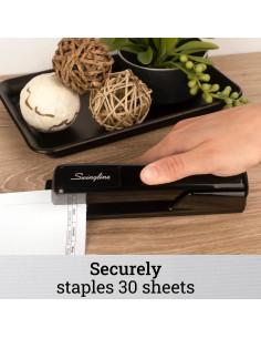Grapadora Swingline 747 Metálica Negra 30 Hojas Sin Atascos 2