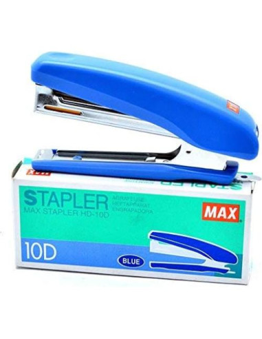 Grapadora Max HD-10D Mini con 2000 Grapas No.10-1M
