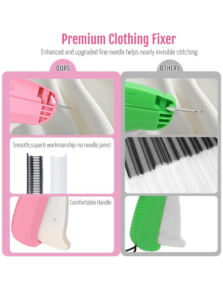 Pistola de Puntadas HABGP para Ropa con 2000 Sujetadores