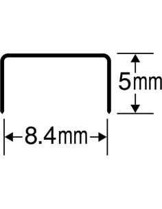 Grapas Mini No. 10 MAX USA CORP. - 1000 unidades 2