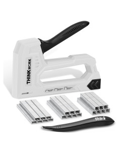 Grapadora de Uso Ligero THINKWORK Gris con 1600 Grapas JT21