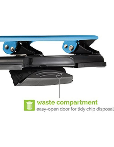 Perforadora Bostitch EZ Squeeze 12 Hojas Azul 2103