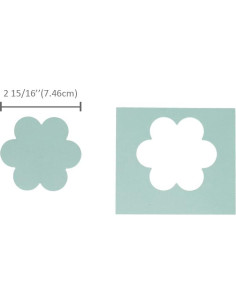 Troquel de Papel Bira Craft Flor 7.62 cm para Manualidades 2