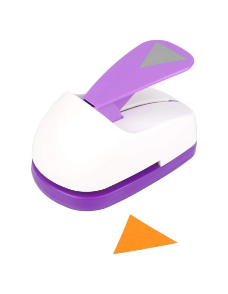 Perforadora manual Wsyhomie 5.08 cm Triángulo 0.30 kg Perforadora manual Wsyhomie 5.08 cm Triángulo 0.30 kg